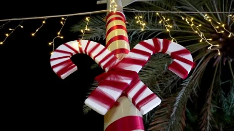 New year light decoration Stock Footage 295482880
