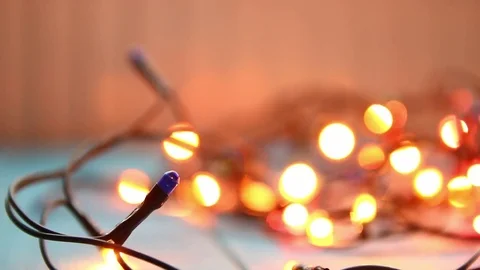 New year light flashing Stock Footage 70737137