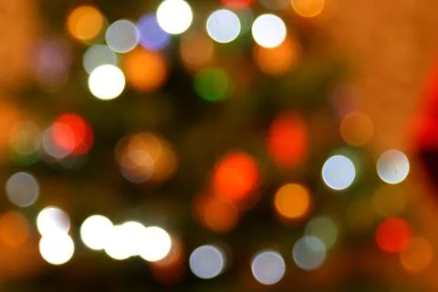 New year lights Stock Photos