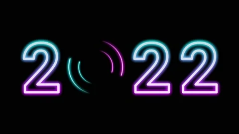 New year loop animation Stock Footage 166085373