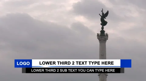 New Year Lower Third Pack Stockmateriaal After Effects