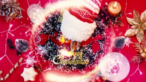 New Year Magic Decoration Video stock 296062008