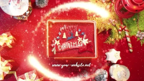 New Year Magic Present Unveil Stock After Effects