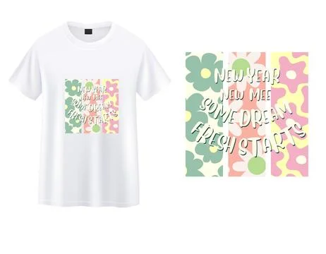 New Year New mee some dream fresh starts vector Stock Illustration