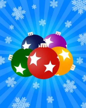 New year or christmas background Stock Illustration