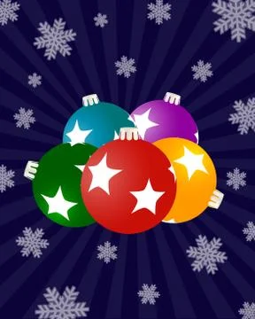 New year or christmas background Stock Illustration