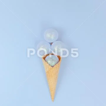 New Year or Christmas decorative flat lay Stock Photos