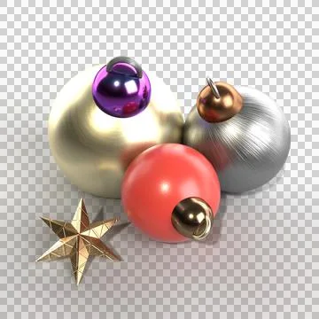 New year ornament background Stock Illustration