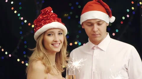 New year party Stock-Footage 12477442