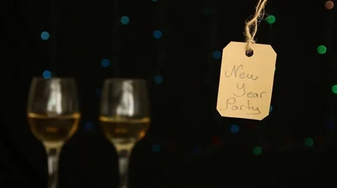 New year party Stock Footage 65400999