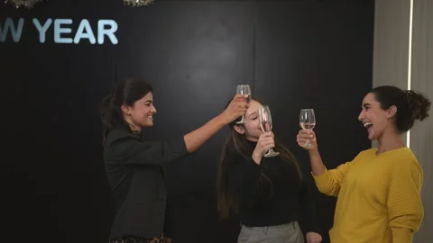 New Year party Stock Footage 252380275