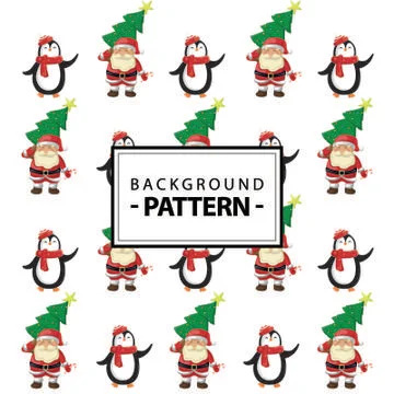 New year pattern for your ideas Stock Illustration