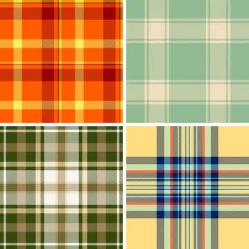 New Year plaid bundle created for party decor. The pack supports wall art, ba 스톡 일러스트