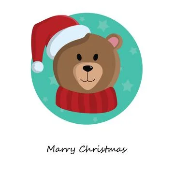 New year postcard Stock Illustration