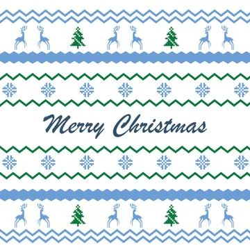 New year postcard Stock Illustration