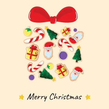New year postcard Stock Illustration