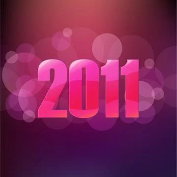 New year poster Stock Illustration