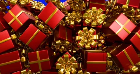 New year present background Stock Footage 293515572