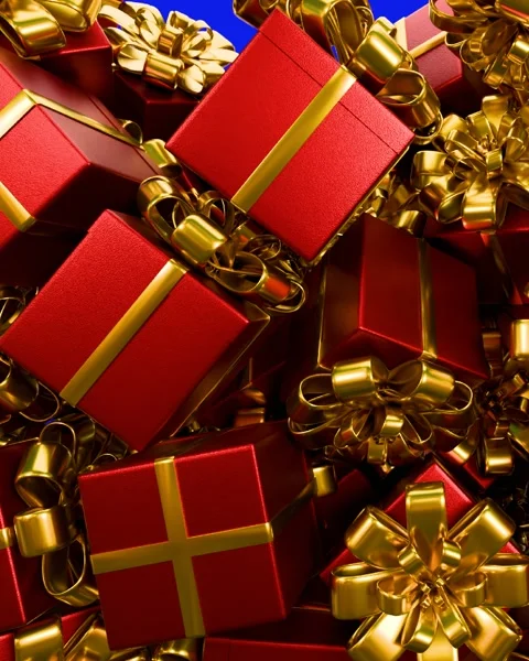 New year present background Stock Footage 293515586