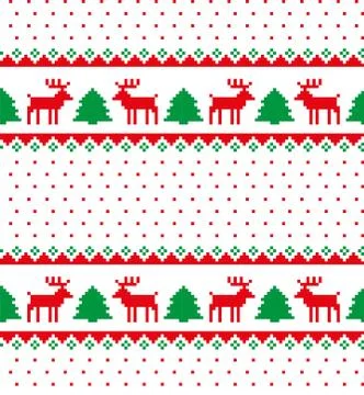 New Year s Christmas pattern pixel vector illustration eps 스톡 일러스트