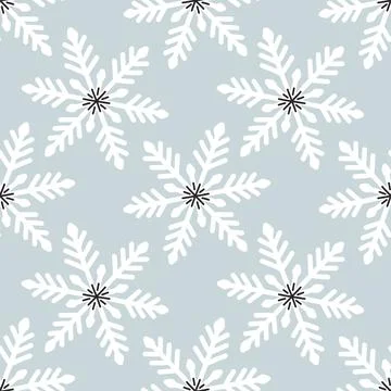 New year Seamless Pattern. Hand drawn pattern. New year texture for print Stock Illustration