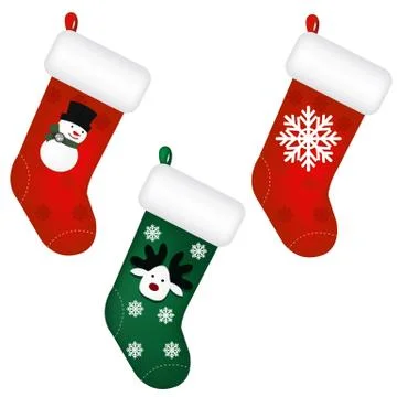 New year set Stock Illustration