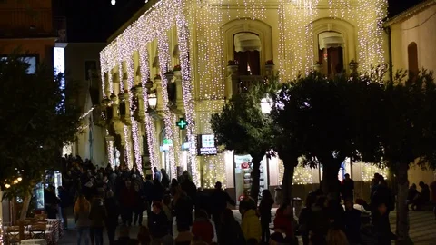 New Year in Sicily Stock Footage 100540987