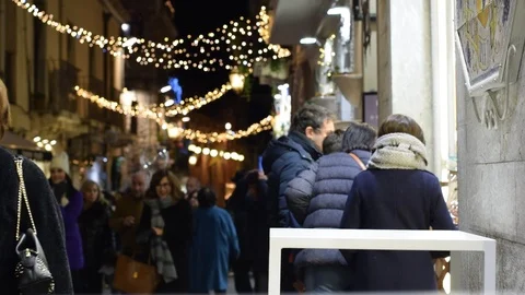 New Year in Sicily Stock Footage 100541009