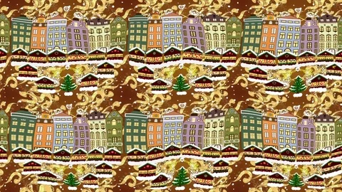New year sity Stock Footage 83732808