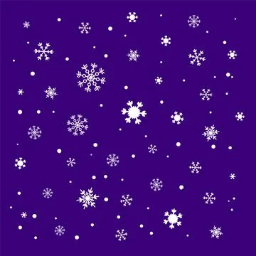 New Year snowflake background 스톡 사진