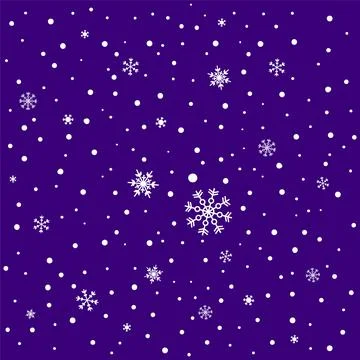 New Year snowflake background 스톡 사진