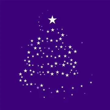New Year snowflake background 스톡 사진