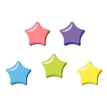 New year star Stock Illustration