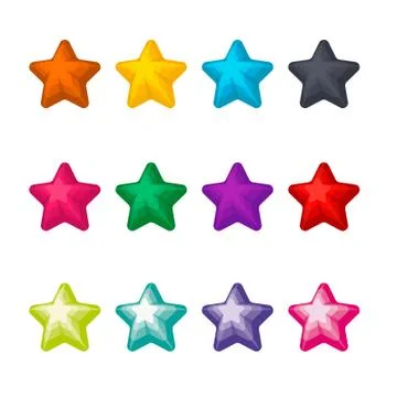 New year star Stock Illustration