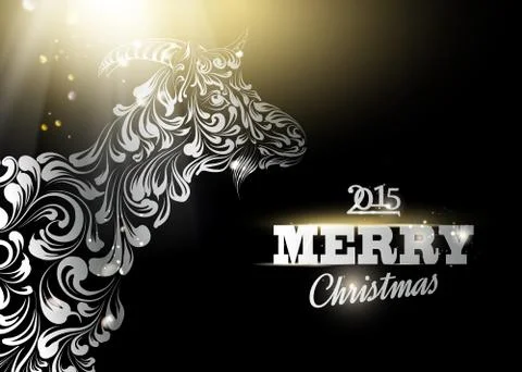New year symbol. Stock Illustration
