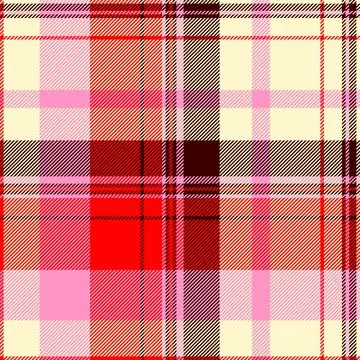 New year tartan texture vector, christmas card seamless background pattern... Stock Illustration