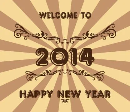 New year theme Stock-Illustration