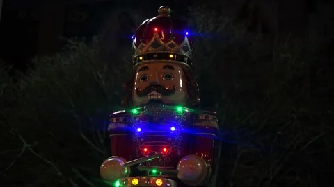 New Year Toy Nutcracker Stock Footage 233998359