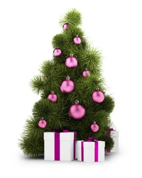New year tree 01 Stock Illustration