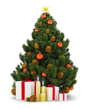 New year tree 02 Stock Illustration