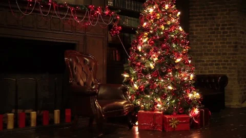 New year tree decoration Stock Footage 99629801