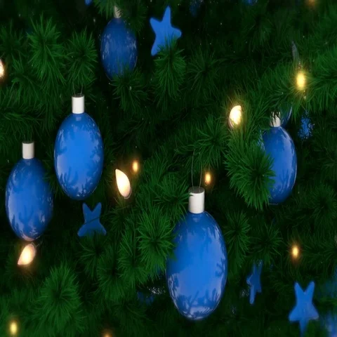 New Year tree Stock Footage 69415877