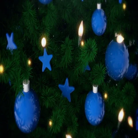 New Year tree Stock Footage 69512325