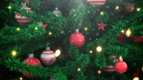 New Year tree Stock Footage 82425215