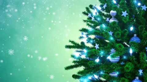 New Year tree Stock Footage 82545632