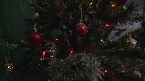 New year tree Stockbeeldmateriaal 122073623