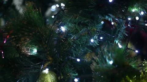 New year tree holiday. Christmas Stock Footage 258763220