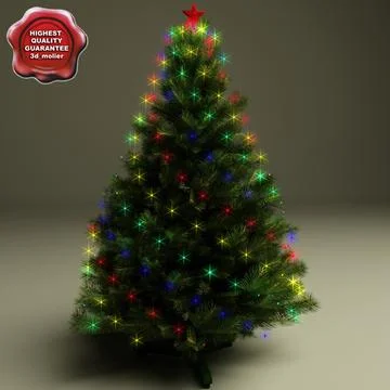 New Year Tree V8 3D Model