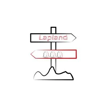 New year trip, panel 2 colored line icon. Simple hand drawn color element Stock Illustration
