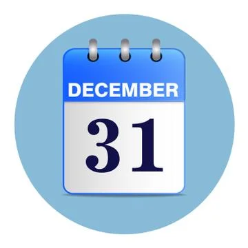 New-year vector in blue tones Stock Illustration